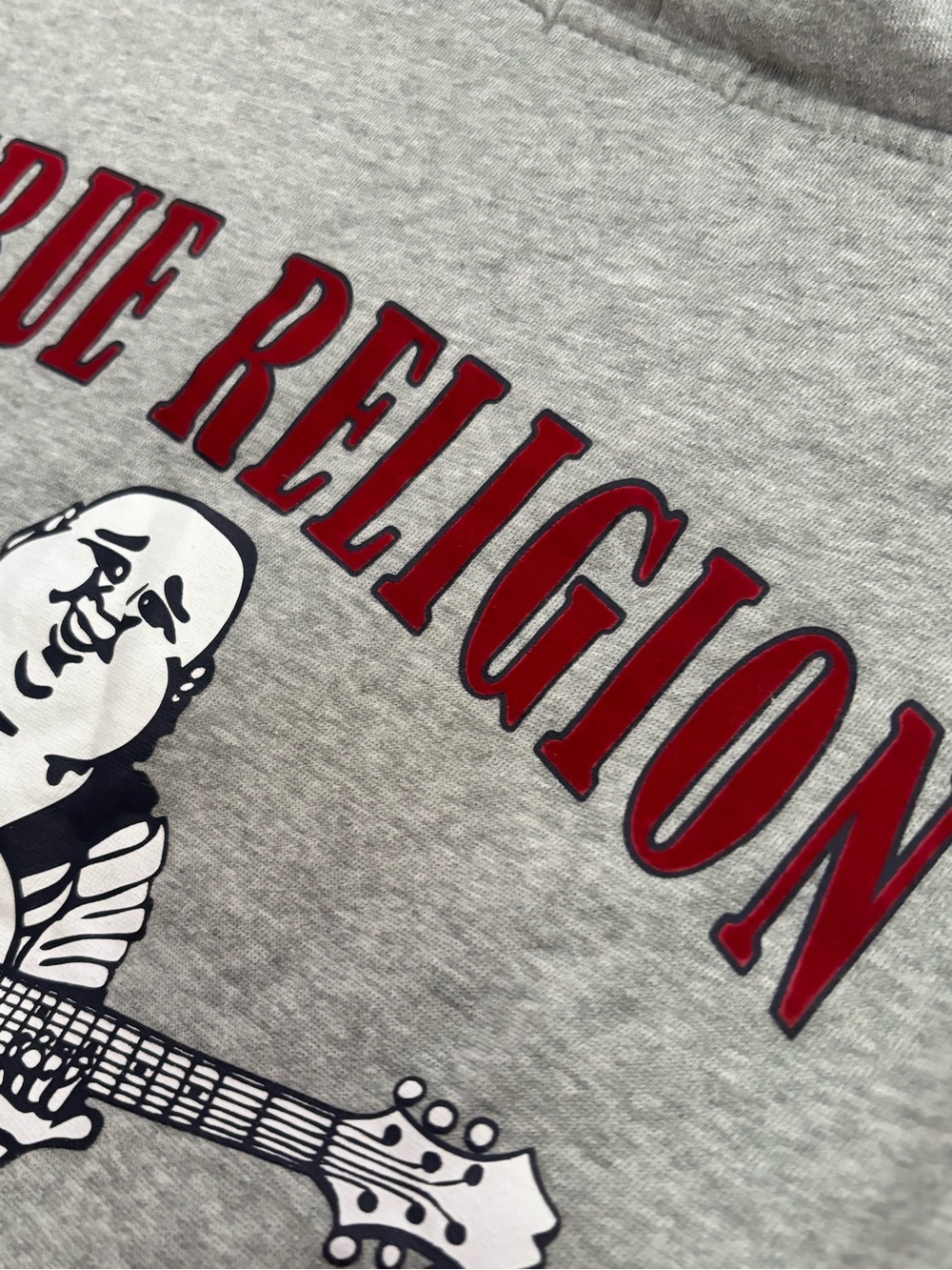 True Religion Heritage Buddha Pullover Hoodie Mens 2XL EUC Authentic - Picture 12 of 15